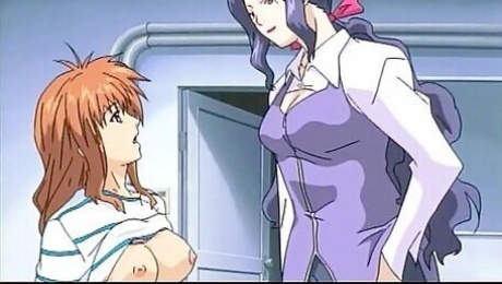 Sex Starved Hentai Brunette Riding Hard Cock