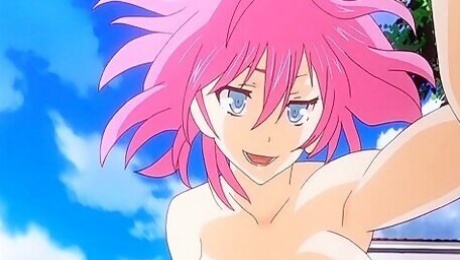 Big Titted Hentai Cutie Rides