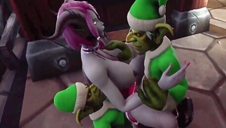 Santas Elves Got A Demon Girl