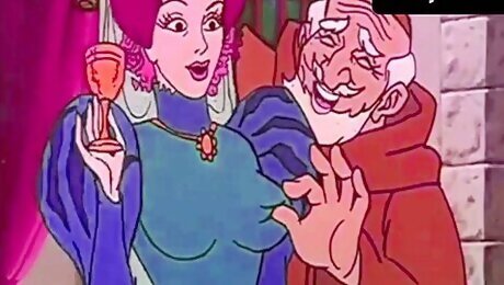 Car Toon In Retro Orgy