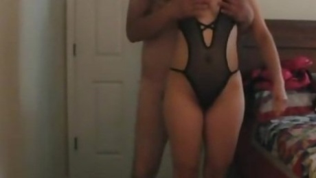 brunette latina wife on homemade porno
