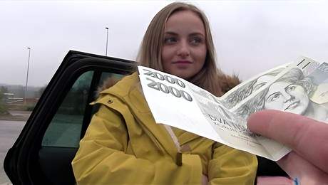 Outside sex and a blowjob is amazing with horny blonde Tomas Jondi