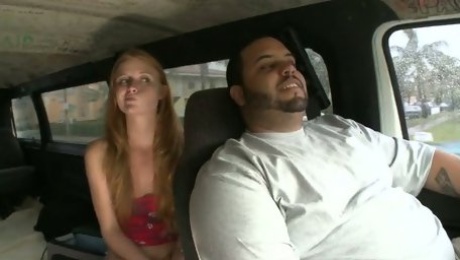 She was willing to flash her pussy and suck dick in the car