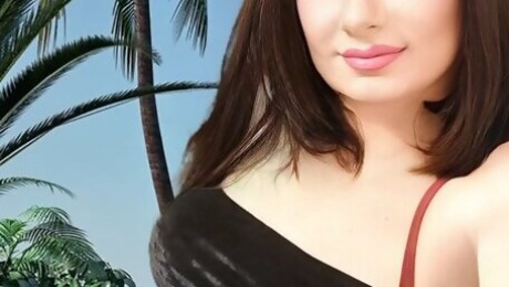 Crossdresser suck dildo and cum on velvet