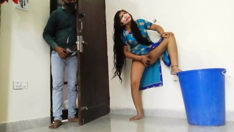 Indian bhabhi caught by dever and fucked