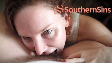 Madison Missina Eats Hairy Pussy until Orgasm for SouthernSins