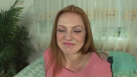 Farrah Flower power hour masturbating her clean shaven pussy