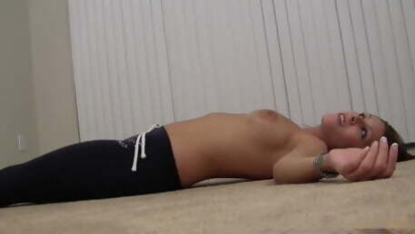 I will help you jerk off after my yoga JOI