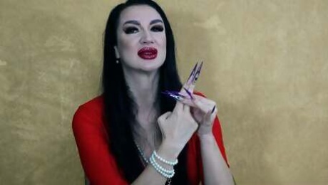 Glossy Red Lipstick Rocket