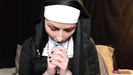 AdalynnX - Nun Full Of Blasphemous Anal