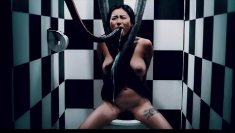 Real Life Hentai - Rae Lil Black is Face fucked and creampied big time