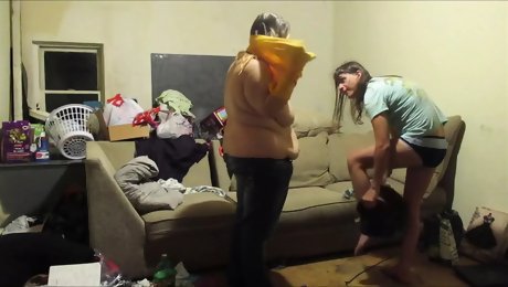 Cam caught real couple making intense love