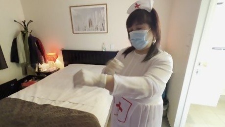 Fucked Mature Plump Nurse at Asian Massage Parlor