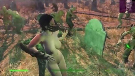 Anal and Vaginal Zombie Apocalypse Radio Active Multiple Orgasm|Fallout 4 Sex Mod