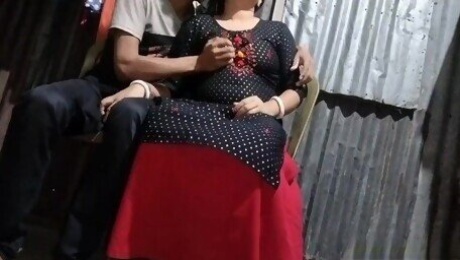 Girl Fucking In Chair With Churidar in Black Big Dick