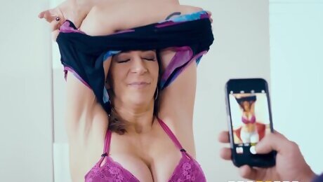 Libidinous bosomy MILF Sara Jay hot adult video
