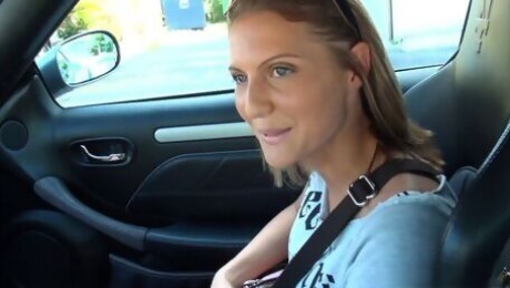 Gorgeous doggy style fuck with a big-bottomed hottie Bella