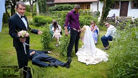 Marvelous Vera Jarw's wedding bride movie