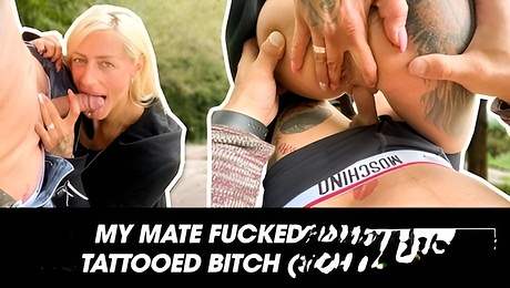 Steven Shame featuring Harleen Van Hynten's blowjob scene