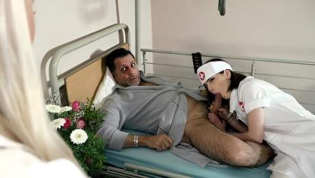 Cutesy sweet one at nurses clip