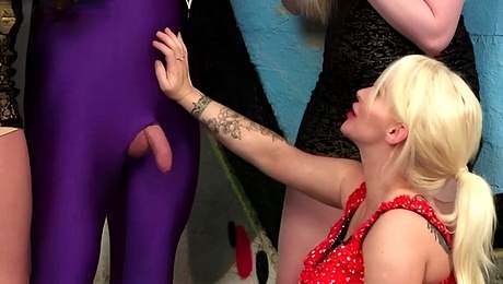 Pure CFNM featuring darling's blonde movie