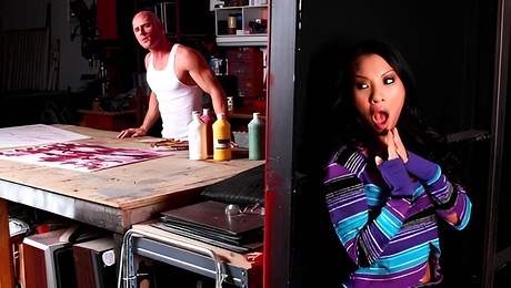 Brazzers Exxtra featuring Asa Akira's hardcore action
